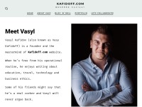 Desktop screenshot for kafidoff.com