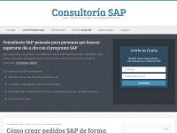 Desktop screenshot for consultoria-sap.com