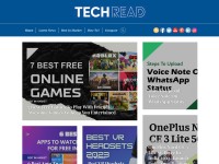 Desktop screenshot for techread.news
