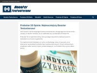 Desktop screenshot for boostertestosteronu.pl