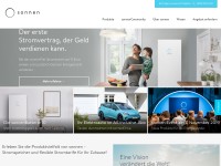 Desktop screenshot for sonnenbatterie.de