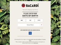 Desktop screenshot for bacardi.com