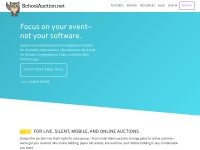 Desktop screenshot for schoolauction.net