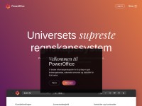 Desktop screenshot for poweroffice.no