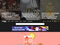 Desktop screenshot for liquor.com