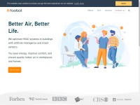 Desktop screenshot for foobot.io