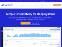 Desktop screenshot for lightstep.com