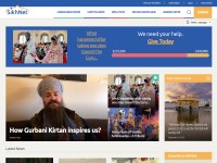 Desktop screenshot for sikhnet.com