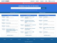 Desktop screenshot for boxoffice-tickets.com