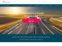 Desktop screenshot for teleroute.com