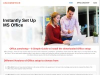 Desktop screenshot for uscomoffice.com