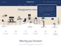 Desktop screenshot for ergotron.com