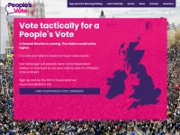 Desktop screenshot for peoples-vote.uk