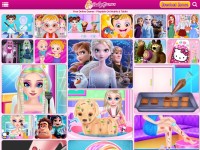 Desktop screenshot for babygames.com