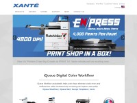 Desktop screenshot for xante.com