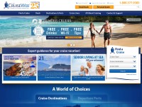 Desktop screenshot for cruiseweb.com