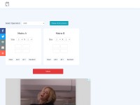 Desktop screenshot for matrixcalculator.com