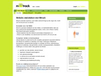 Desktop screenshot for mtrack.nl