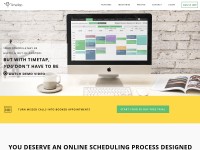 Desktop screenshot for timetap.com