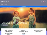Desktop screenshot for babytingz.com