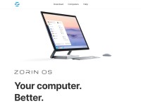 Desktop screenshot for zorinos.com