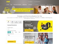Desktop screenshot for ewetel.de