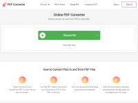 Desktop screenshot for freepdfconvert.com