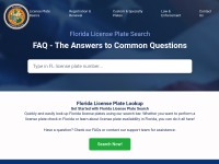 Desktop screenshot for floridalicenseplate.com