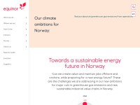 Screenshot of statoil.com