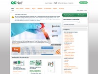 Desktop screenshot for qcnet.com