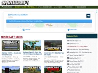 Desktop screenshot for 9minecraft.net