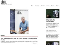 Desktop screenshot for revistalibero.com