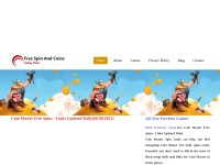 Desktop screenshot for freespinandcoins.com