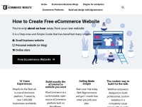 Desktop screenshot for ecommercewebsite.store