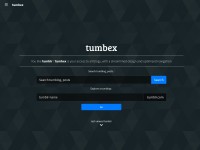 Desktop screenshot for tumbex.com