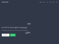 Desktop screenshot for wordsapi.com