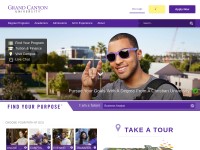 Desktop screenshot for gcu.edu