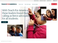 Desktop screenshot for teachforamerica.org