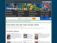 Desktop screenshot for mycomicshop.com