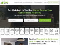 Desktop screenshot for myhomequote.com