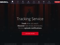 Desktop screenshot for simkl.com