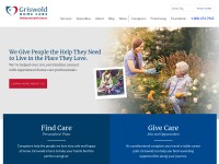 Desktop screenshot for griswoldhomecare.com