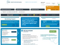 Desktop screenshot for cisecurity.org