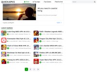 Desktop screenshot for quickapks.com