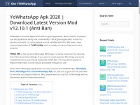 Desktop screenshot for getyowhatsapp.com