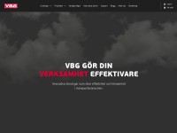 Desktop screenshot for vbg.se