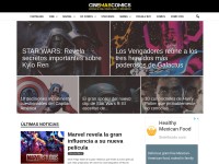 Desktop screenshot for cinemascomics.com