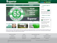 Desktop screenshot for superiorfcu.com