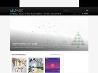 Desktop screenshot for allmusic.com