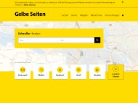 Desktop screenshot for gelbeseiten.de